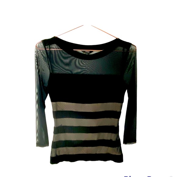 GUESS | sheer blouse size M - Picture 9 of 12